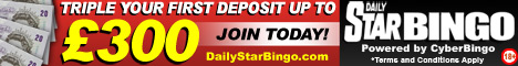Daily Star Bingo - Triple Deposit Offer!