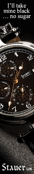 Stauer Stainless Steel Noire Watch