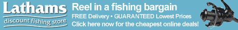 Lathams Fishing - Voucher Code