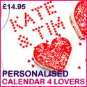 Personalised Romance Calendar