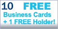 Free Business Cards and Free Holder