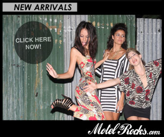 Lily Allen's dress at Motel Rocks