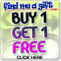 Buy One Get One Free at Find Me A Gift