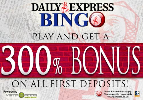 Click here for Daily Express Bingo