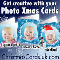 Get creative with your photo xmas cards