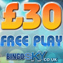 Bingo Sky 300% bonus