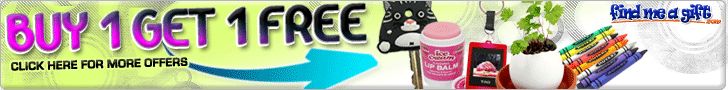Buy One Get One Free at Find Me A Gift