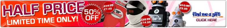 Selected gifts 50% off at Find Me A Gift