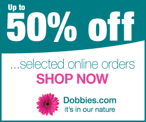 Up to 50% off on selected online orders