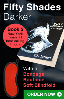 Free Bondage Boutique Soft Blindfold with Fifty Shades Darker