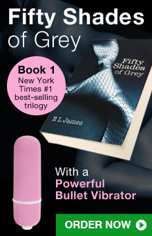 Free Love Bullet Vibe worth £4.99 when you buy Fifty Shades of Grey