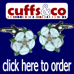 Yorkshire Rose Cufflinks