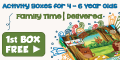 Weekend Box - A Fortnightly Box of Creative, Green and Healthy Activities for Children Aged 4-6 Delivered to Your Door