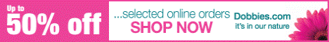 Up to 50% off on selected online orders