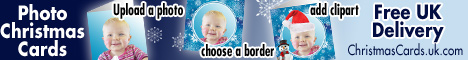 Photo Christmas Cards - Free UK Delivery