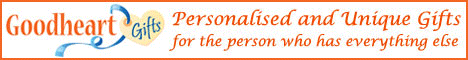 Personalised Gifts for any occasion from Goodheart Gifts