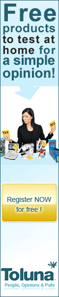 Free products to test at home for a simple opinion