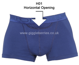 Illustration of H01 horizontal opening
