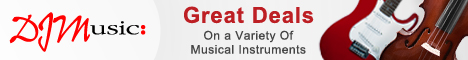 DJM Music Great Deals on a Variety of Musical Instruments