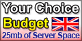 Your Choice Budget UK Web Hosting
