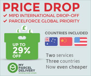 PRICE DROP - SELECTED INTERNATIONAL SERVICES - MY PARCEL DELIVERY