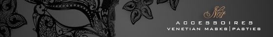 Venetian Masquerade Masks from Noir Handmade