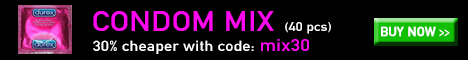 30% OFF On Our Mix Pack With 40 Of Our Best Selling Condoms