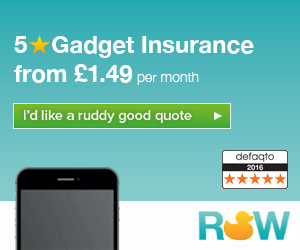 Gadget and Mobile Phone insurance from £1.49 per month - 5 Star Defaqto Rated