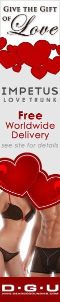 Mens valentine underwear