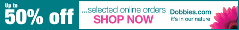 Up to 50% off on selected online orders