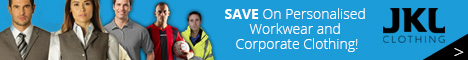 JKL Clothing -  Save On Personalised Workwear and Corporate Clothing