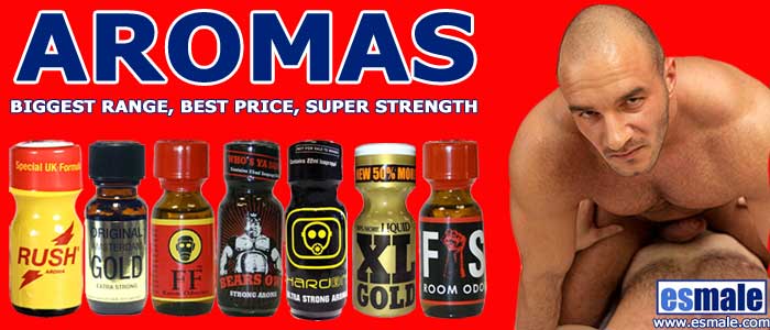 Buy Aromas, Poppers & Room Odourisers at ES Male Gay Shop